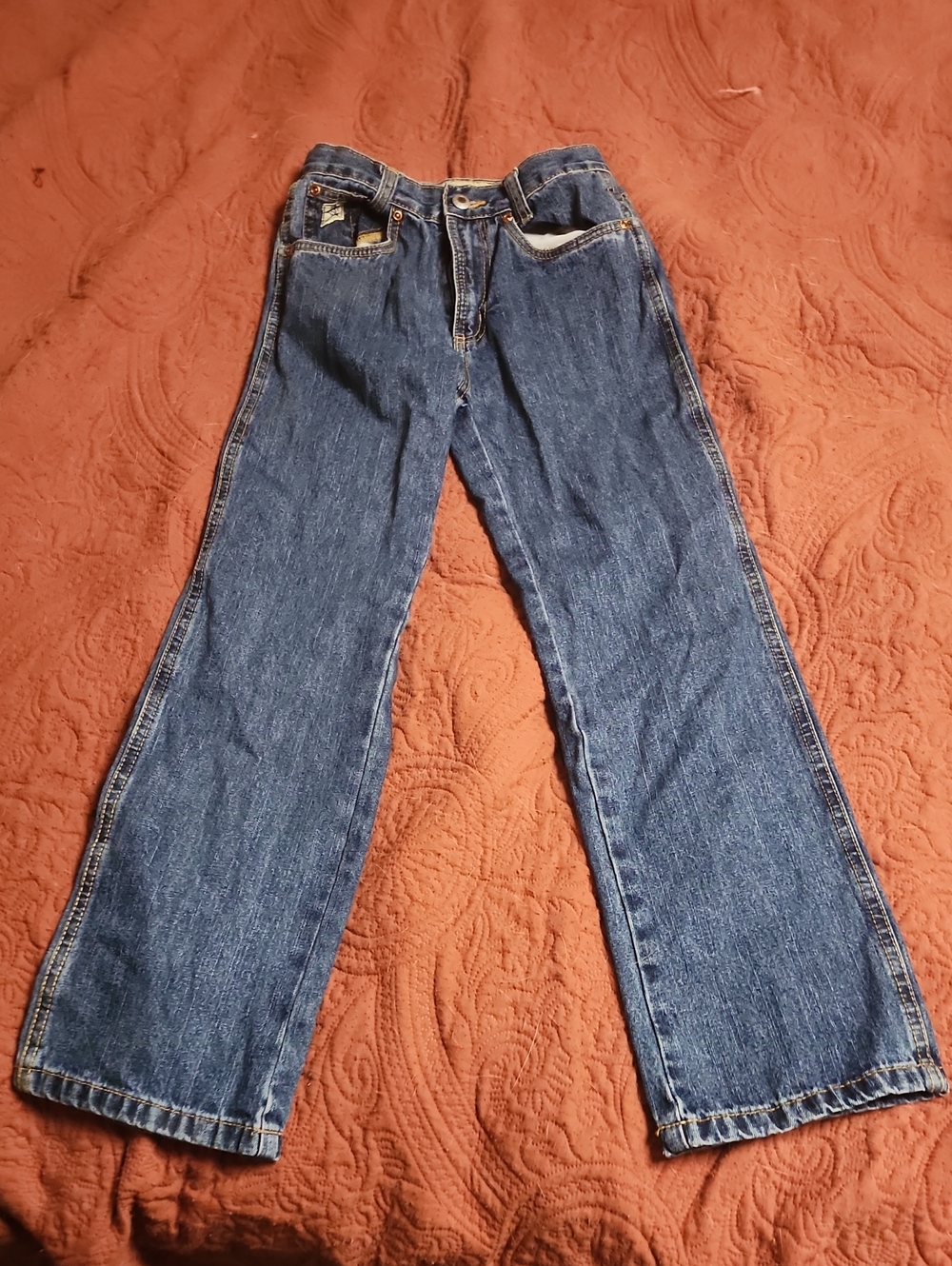 Cinch Boy's Dark Blue Bootcut Jeans